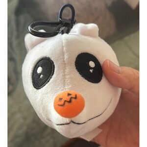 Nightmare Before‎ Christmas Zero Plush Clip-On Keychain Halloween Decor